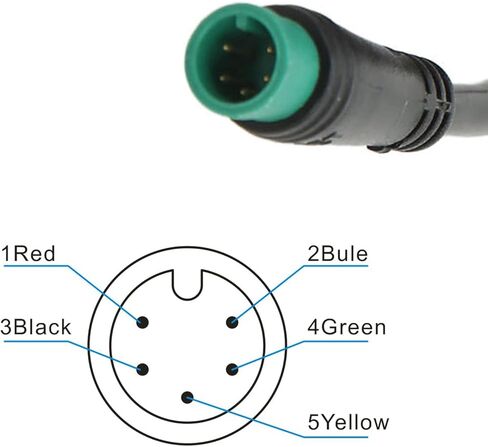 شاشة LCD ، 24V 36V 48V 60V 5 PIN E SCOOTER M5 شاشة LCD ، ل 31.8 22.2 مم الدراجات الكهربائية in Kuwait