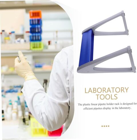 GLEAVI Serological Pipet Organizer Plastic Pipette Rack Linear Holder for Lab Pipettes in Saudi Arabia