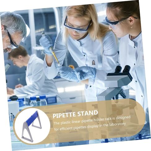 GLEAVI Serological Pipet Organizer Plastic Pipette Rack Linear Holder for Lab Pipettes in Saudi Arabia