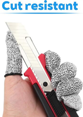 20 pcs مقاوم أصابع المقاومة ، واقي الحامي ، أصابع لإعادة الاستخدام ، حرس الإبهام ، قفازات كمب in Kuwait