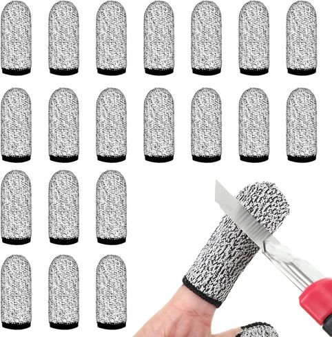 20 pcs مقاوم أصابع المقاومة ، واقي الحامي ، أصابع لإعادة الاستخدام ، حرس الإبهام ، قفازات كمب in Kuwait