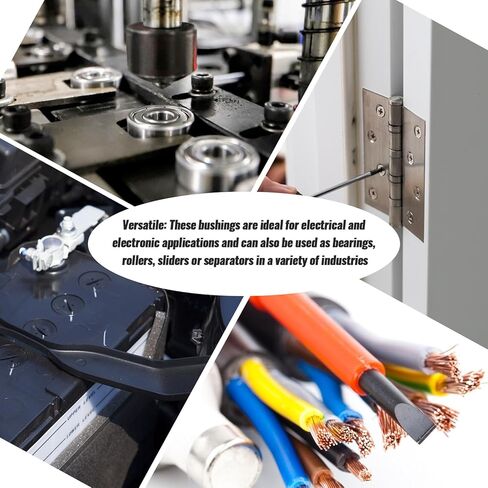 25pcs Aluminum Spacer 1/2" OD x 1/4" ID x 1/2" Length Standoff Bushing Smooth Round Metal Spacer for 1/4" Screws Bolts in Kuwait