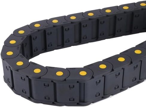 Bridge Chain 25 * 57 25 * 70 25 * 77 25 * 103 Open Cable Drag Chain Wire Carrier Towline Cable Carrier(100mm,Bridge Type Chain_25X57 MM) in Saudi Arabia