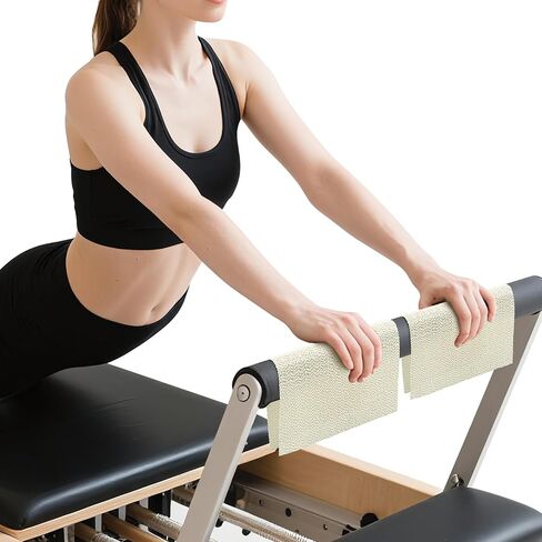 Pilates Non Slip Mat, Anti Slip Hand Workout Pads Foldable Grips Gloves for Yoga Pull Ups Gym Exercise in Saudi Arabia