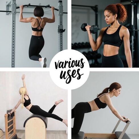 Pilates Non Slip Mat, Anti Slip Hand Workout Pads Foldable Grips Gloves for Yoga Pull Ups Gym Exercise in Saudi Arabia