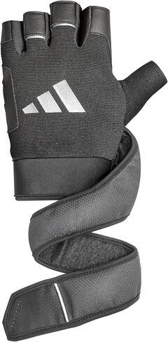 adidas Wrist Wrap Training & Weightlifting Gloves, Fingerless Workout Gloves in Saudi Arabia