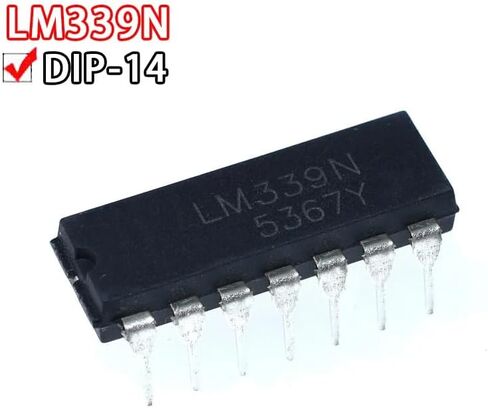 New 2024 10Pcs in-Line Lm339N Dip-14 Lm339P Quad High Precision Voltage Comparator Lm339 in Saudi Arabia