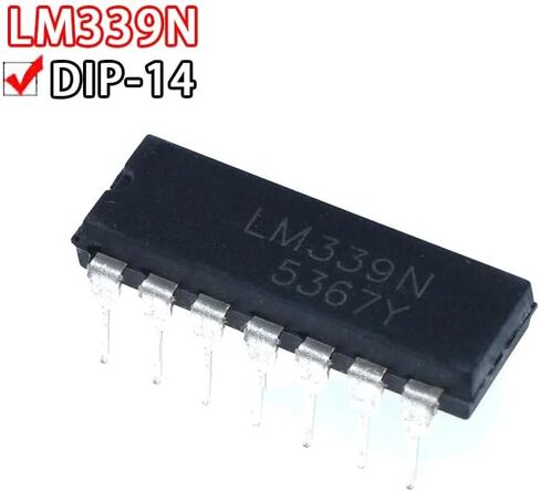 New 2024 10Pcs in-Line Lm339N Dip-14 Lm339P Quad High Precision Voltage Comparator Lm339 in Saudi Arabia
