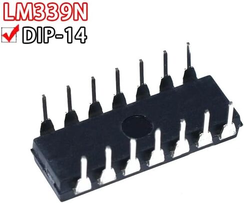 New 2024 10Pcs in-Line Lm339N Dip-14 Lm339P Quad High Precision Voltage Comparator Lm339 in Saudi Arabia