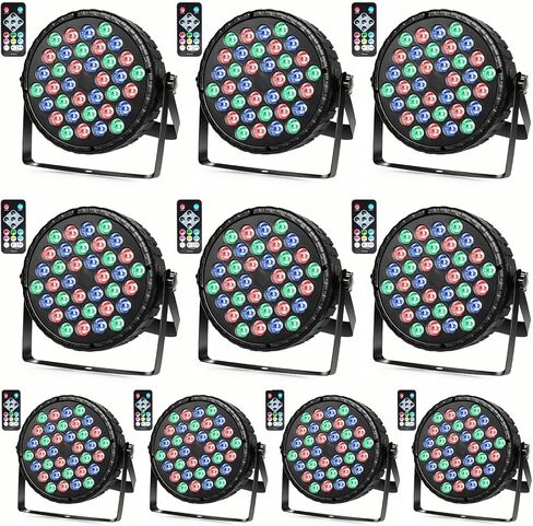 LED 36 LED RGB DJ PAR LIGHT REMOTE & DMX SOUND SOUND SOUND APTIGHTERS FORDEAR BIRDENT CLUB HIRDAST ARCHOR in Saudi Arabia