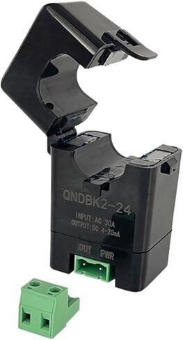QNDBK2-24 AC 100A 200A 300A 400A / 4 ~ 20MA PWR +24V SPLIT CORE CURRENT CROF CROP CROP TRANSPTER CT (AC 200A 4-20MA) in Kuwait