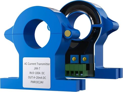 AC DC 0-1000A Hall Transmitter 4-20MA 0-10V Open Open Loop 20mm 38mm split core transducer (DC 0-100a input_20mm_4-20ma) in Kuwait