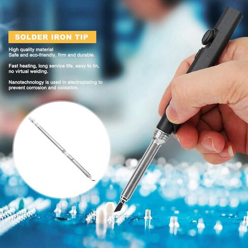 Smooth Soldering Iron Tips Replacement Tool 13.8cm T12-KU for Welding in Saudi Arabia