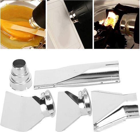 Heat Gun Nozzle Stainless Steel Kit Air Control Industrial Accessory in Saudi Arabia