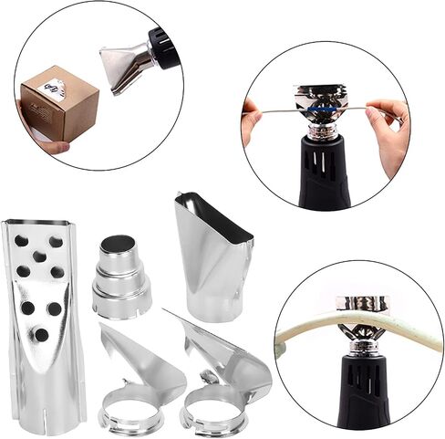 Heat Gun Nozzle Stainless Steel Kit Air Control Industrial Accessory in Saudi Arabia