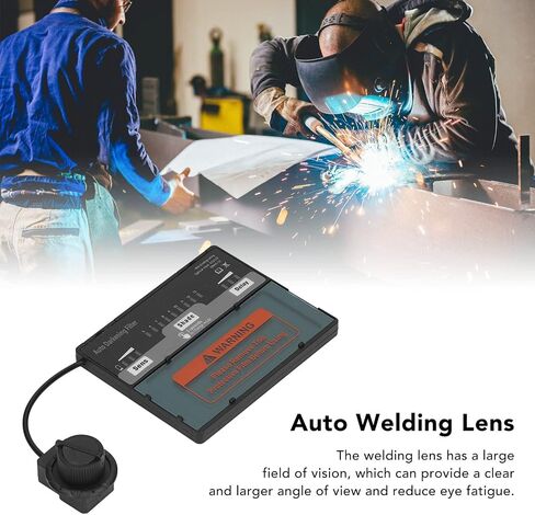 Auto Darkening Filter Welding Cover Adjustable Solar Helmet Lens Big View Welding Tool in Saudi Arabia