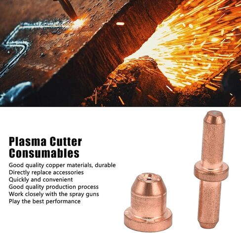 10 Set Consumables Electrode Tip Kit Cutting Torch Nozzle Accessories TC60 in Saudi Arabia