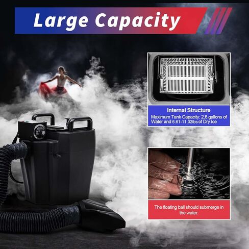 3500W Low Lying Smoke Fog Machine Stage DJ Dry Ice Fog Machine Effect Wedding in Kuwait