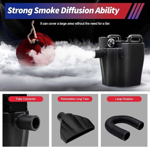 3500W Low Lying Smoke Fog Machine Stage DJ Dry Ice Fog Machine Effect Wedding in Kuwait