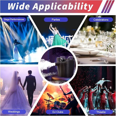 3500W Low Lying Smoke Fog Machine Stage DJ Dry Ice Fog Machine Effect Wedding in Kuwait