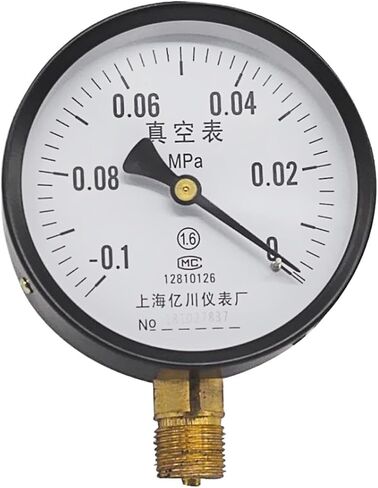 مقياس ضغط y100 فراغ -0.1-0MPA100MM مضخة فراغ قطرها لقياس مقياس الضغط السلبي in Saudi Arabia
