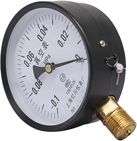 مقياس ضغط y100 فراغ -0.1-0MPA100MM مضخة فراغ قطرها لقياس مقياس الضغط السلبي in Saudi Arabia