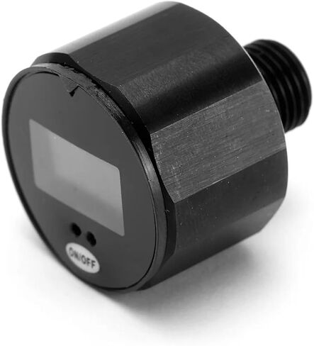High Precision 25mm Dial Digital Pressure Gauge 1'' Manometer 400Bar 6000PSI with 1/8''BSPT(G1/8'') ，M10, M8 Thread(M8 PSI) in Saudi Arabia