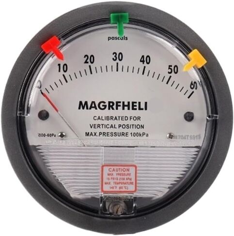 TE2000 Type Micro Pressure Differential Gauge Micro Pressure Gauge Differential Pressure high Precision Clean Room in Saudi Arabia