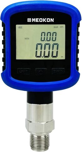 S281 عالي الدقة 10000psi مقياس الضغط الهيدروليكي الرقمي 0.2 ٪ FS دقة المانومتر 1/4 '' NPT مع 330 درجة دوران in Saudi Arabia
