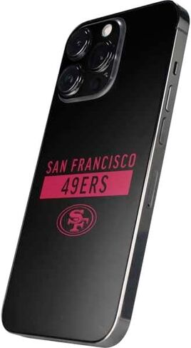 Skinit Skinit Phone Skin متوافق مع iPhone 16 Pro Max - NFL San Francisco 49ers تصميم شعار كبير in Saudi Arabia
