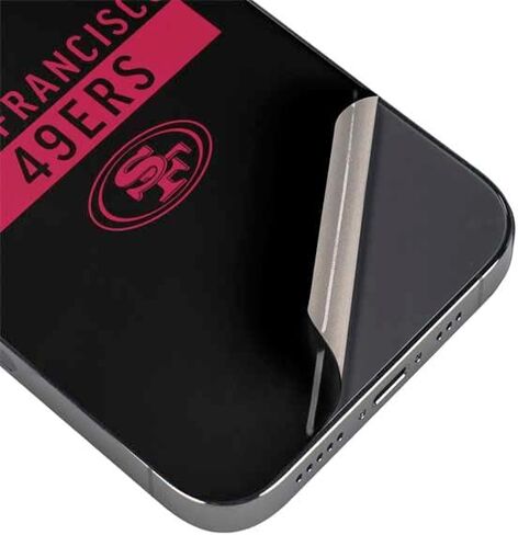 Skinit Skinit Phone Skin متوافق مع iPhone 16 Pro Max - NFL San Francisco 49ers تصميم شعار كبير in Saudi Arabia