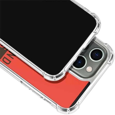 Skinit Clear Phone Case Compatible with iPhone 14 Pro - Officially Licensed NFL Cleveland Browns Orange Performance Series Design in Saudi Arabia