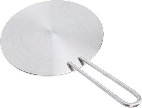 Stainless Steel Heat Diffuser Plate Premium Induction Adapter Fast Heat Transmission Detachable Handle Multifunctional for Gas Stove Glass Cooktop Induction Cooker (18#) in Saudi Arabia