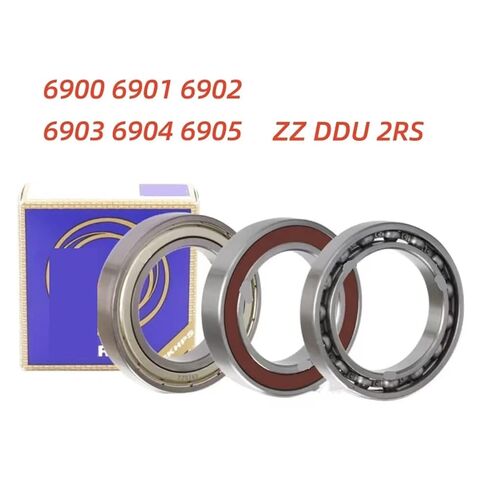 2/5pcs كرة أخدود عميقة رقيقة الجدران تحمل 6900 6901 6902 6903 6904 6905 (6901zz 5pcs) in Kuwait