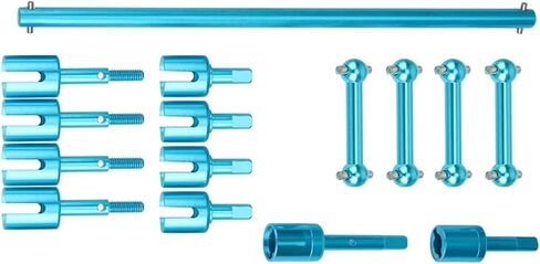 Metal Drive Shaft Dog Dog Bone Reserbox Consup Consup for Tamiya TT01 TT-01 TT01D TT01E RC Upgrade Audgrage Accessories in Saudi Arabia