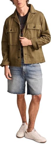 Lucky Brand Men's Military Shirt Jacket in Saudi Arabia