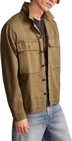 Lucky Brand Men's Military Shirt Jacket in Saudi Arabia