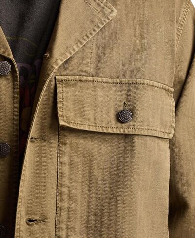 Lucky Brand Men's Military Shirt Jacket in Saudi Arabia