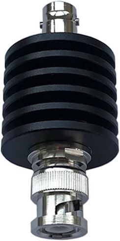 Attenuator Frequency DC-3GHz 4GHz 10W BNC Male to BNC Female Coaxial Fixed RF Attenuator 1-40DB Fixed Coaxial Attenuation RF(BNC M to F 10W 4GHz,10DB) in Saudi Arabia