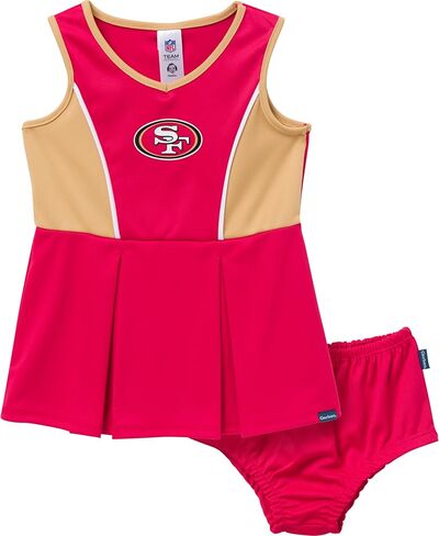 Gerber NFL Baby-Girls NFL Cheerleader Dress and Bloomer Set in Kuwait