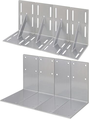 Dock Corner Brackets Hardware,Dock Brackets Hardware for Stationary/Floating Docks, Heavy Duty L-Shaped Outside and Inside Corner Bracket Plates for Stabilizing Frame in Kuwait