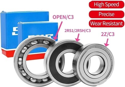 Deep Groove Ball Bearing 6000 6001 6002 6003 6200 6201 6202 6203 6300 6301 6302 2RS1 2RSH 2Z/C3(C3) in Saudi Arabia