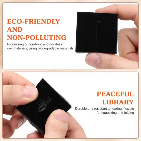 Luxshiny 20pcs مربع المجوهرات مربع قلادة وسادة الإسفنج منظم المجوهر in Kuwait