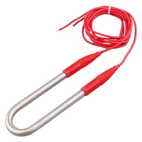 1pc 12v أنبوب التدفئة الغاطسة لغطس حمام السباحة سخان أنبوبي كهربائي لدلو الماء عنصر التدفئة DC 150/200W (150W) in Kuwait