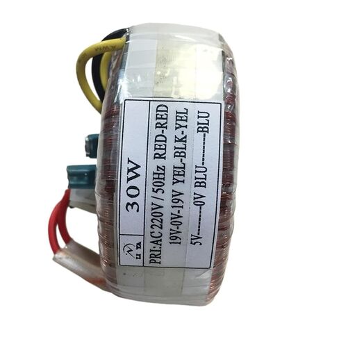 30w toroidal Power Amplifier Pure Copper Isolation Cow HiFi Audio 220V to Dual 19V 5V(Plus Accessories) in Saudi Arabia