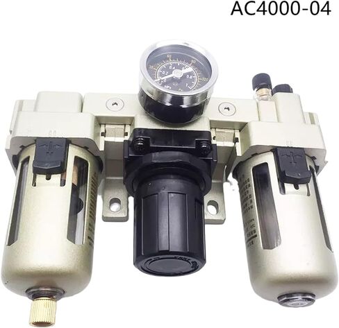 AC4000-04 AC5000-06 10D مرشح الهواء المرشح الهوائي منظم لضاغط المسلح للضاغط مصيدة زيت منظم ضغط ضغط (AC5000-10D ، نواة النحاس) in Saudi Arabia
