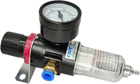 1pcs AFR-2000 G1/4 Pneumatic Air Filter Regulator Compressor Oil Water Separation Treatment Unit Pressure Switches AFR200 Gauge in Saudi Arabia
