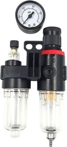 AFC2000 Air Compressor Treatment Unit Oil Water Separator Regulator Filter Airbrush Lubricator G1/4" Port in Saudi Arabia