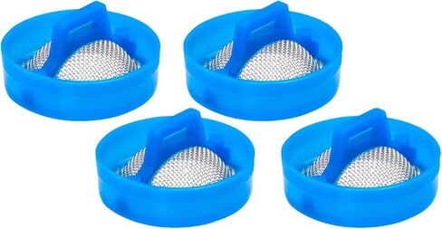 4 Pcs Blue Water Inlet Valve Filter for Washer, Washing Machine Replacement Repair Kit Washer Water Inlet Valve Filter Screen in Saudi Arabia