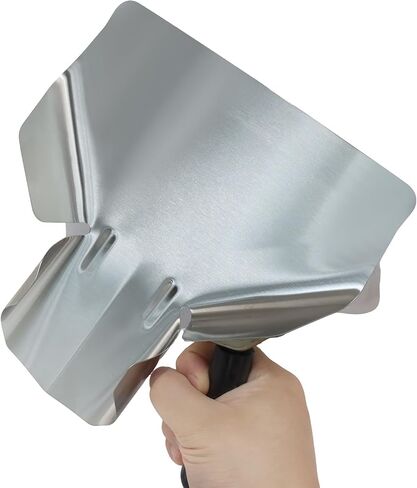 Plastic French Fry Popcorn Scoop, Multipurpose Utility Scooper for Quick Filling Bags & Boxes, Perfect for Fries, Snacks, Desserts, Durable and Easy to Clean（Right Handle） in Kuwait